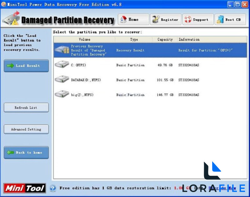 MiniTool Power Data Recovery 2027 13.1 screenshot