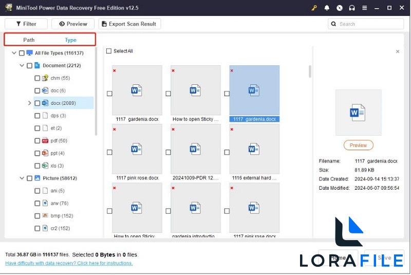 MiniTool Power Data Recovery 2027 13.1 screenshot