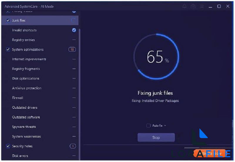 IObit Advanced SystemCare 19.6.0.238 screenshot