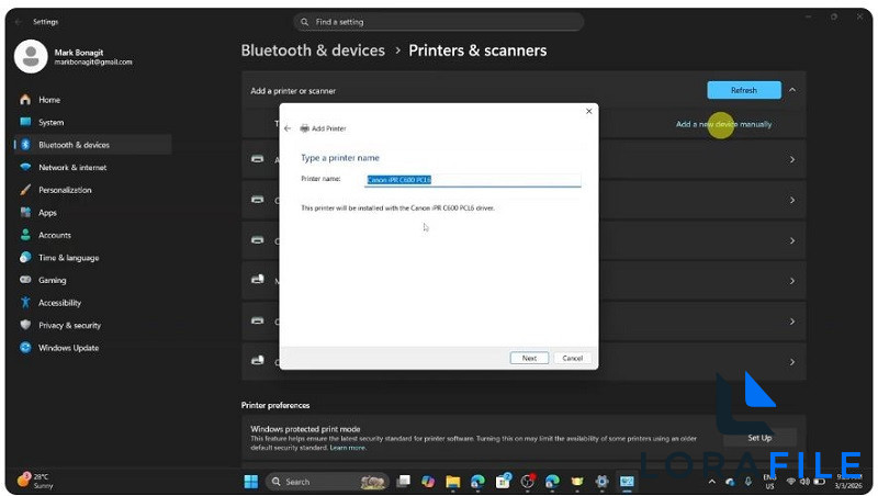 Canon l11121e Printer Driver  screenshot