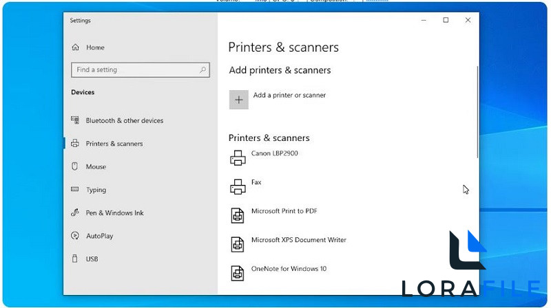 Canon LBP2900B Printer Driver screenshot