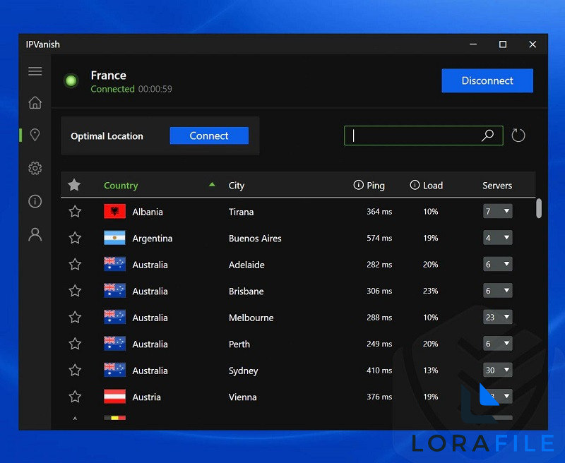 IPVanish VPN 2027 Free Download screenshot