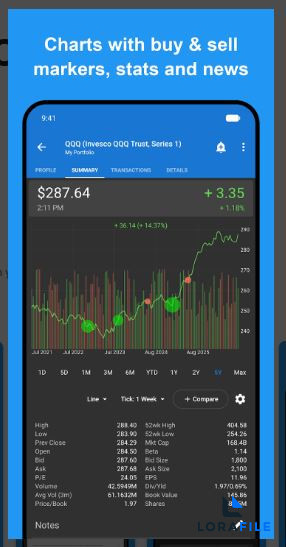 My Stocks Portfolio v2.1124-12002  screenshot