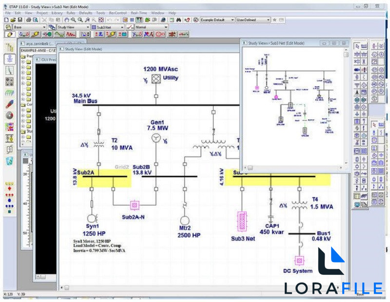 ETAP Software 2027 Free Download screenshot