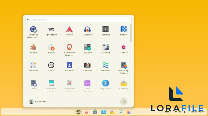 zorin os pro 18.1  screenshot