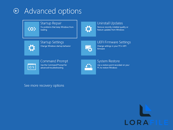 Windows Repair screenshot