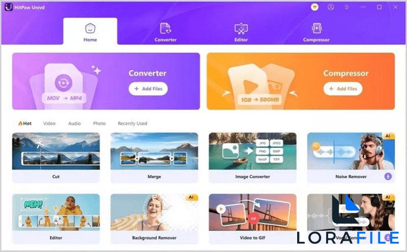 HitPaw Video Converter Univd 2027 5.0.0 screenshot