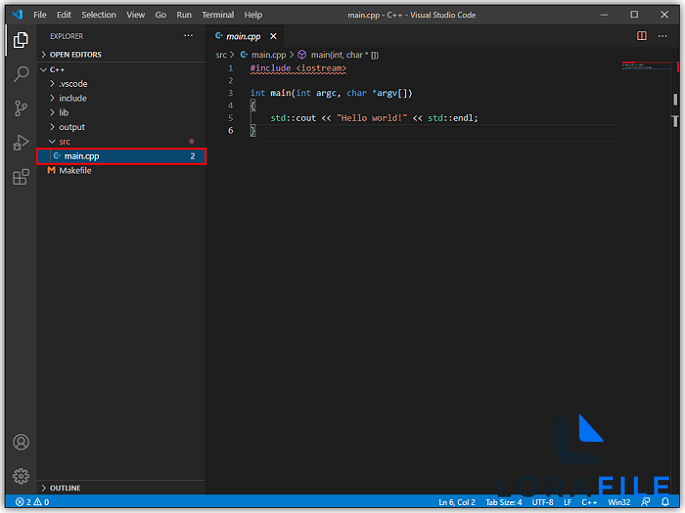 Visual Studio Code 1.143.1 screenshot