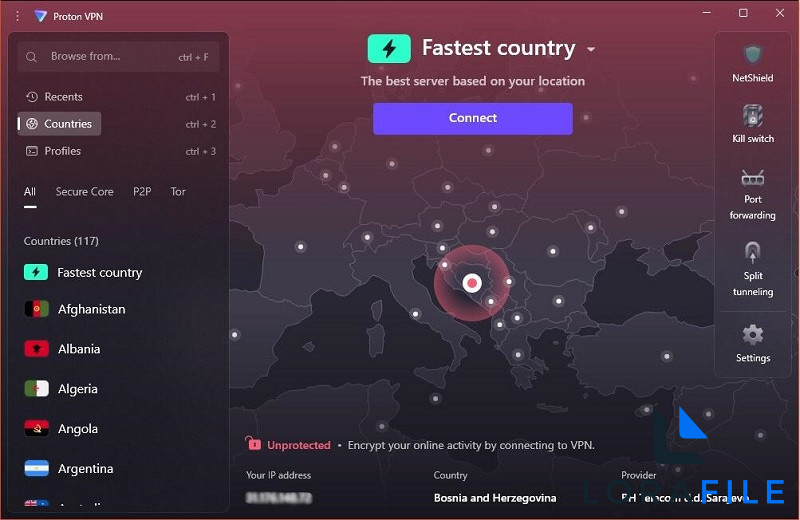 Proton VPN 2027 5.19.72.0 screenshot