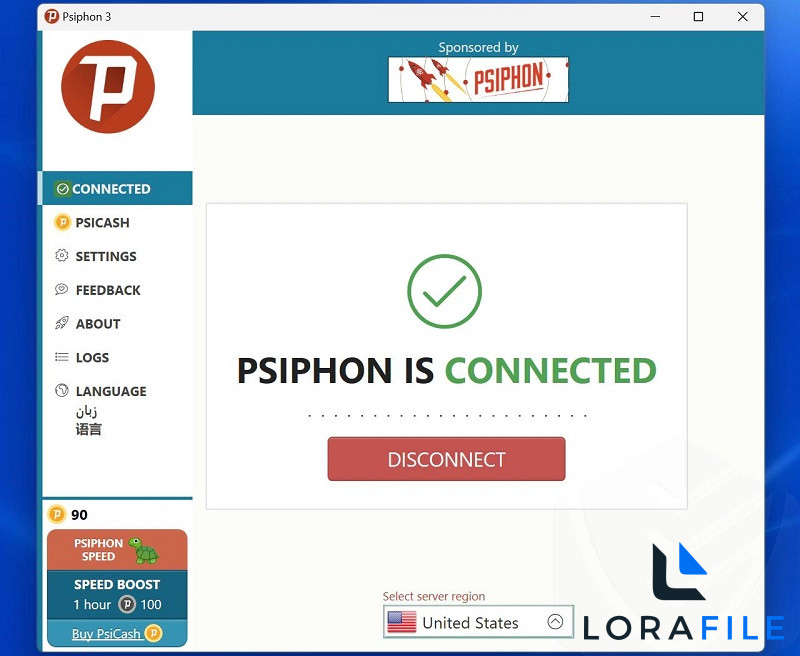 Psiphon 2027 3.0  screenshot